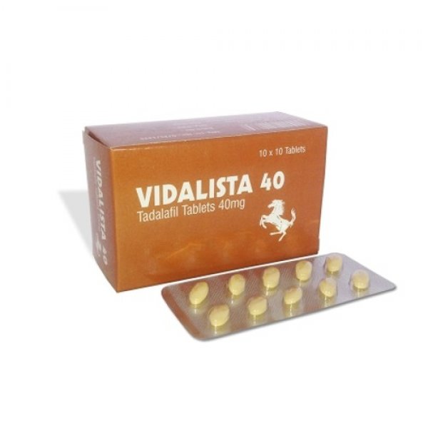  Vidalista 40mg tablets | Tadalafil 40mg