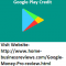 Google Play Credit 