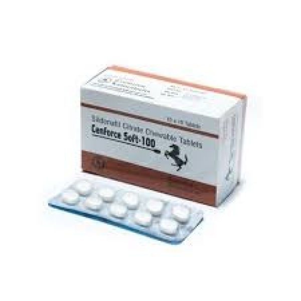 Cenforce soft 100 mg tablet |Sildenafil soft pill